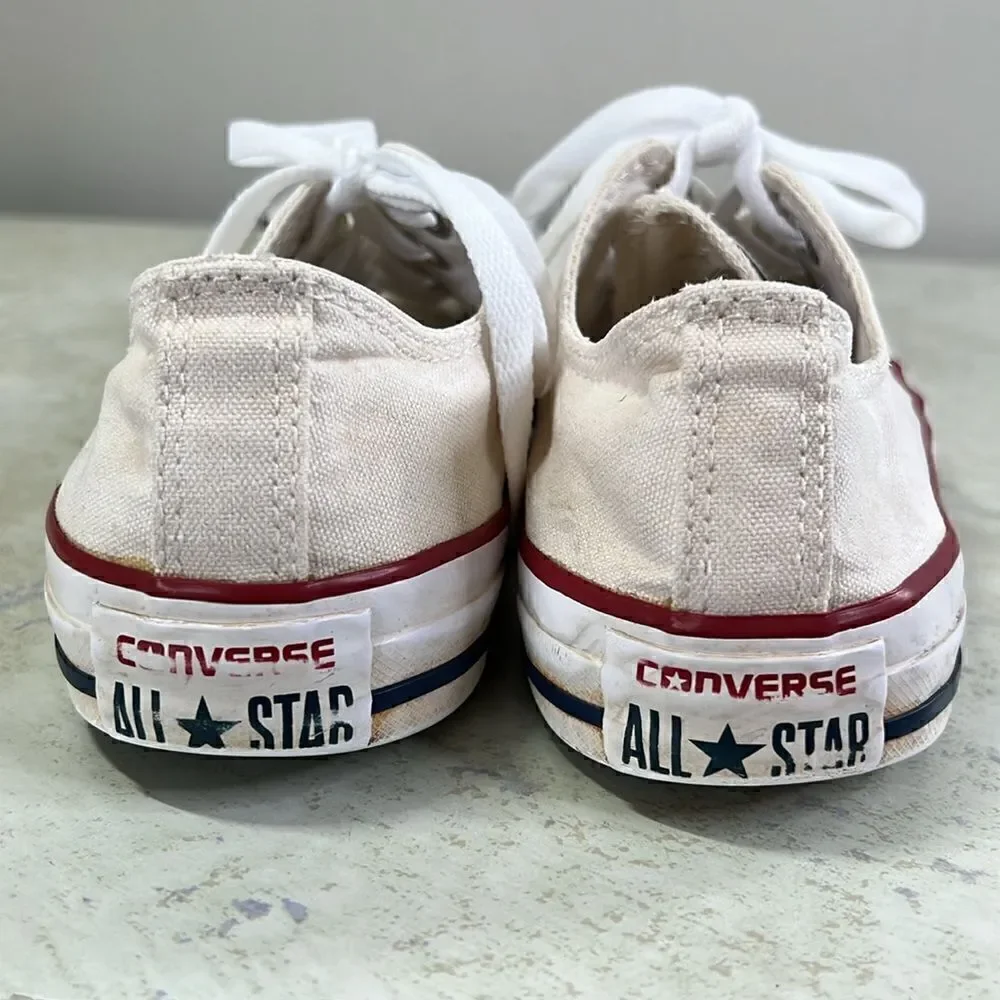 Converse Loved White Sneakers M6W7.5 - Picture 6 of 8